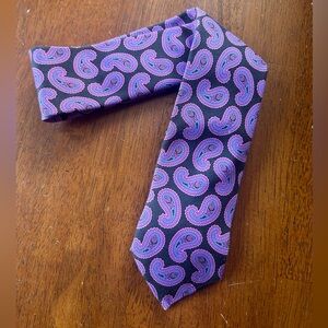 Ted Baker 100% Silk Paisley Tie